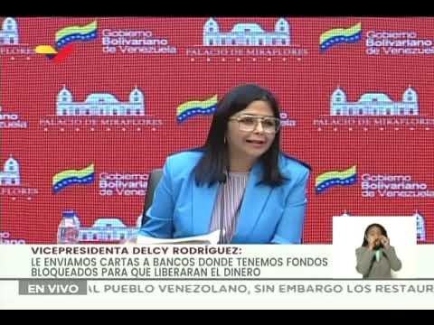 Guaidó bloqueó recursos de Venezuela para compra de vacunas: Delcy Rodríguez solicita investigarlo
