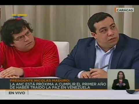 Presidente Maduro reunido con la Comisión Presidencial de Asesoría Económica, 15 junio 2018