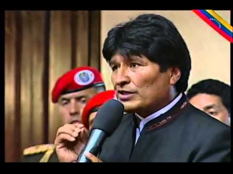 Sepelio del Comandante Chávez, parte 12: Discurso de Evo Morales