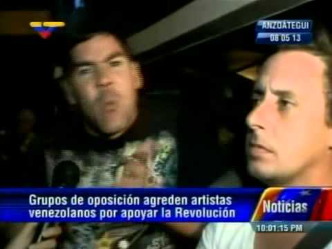 Roque Valero y Winston Vallenilla en VTV hablan del acoso en Lechería, estado Anzoátegui