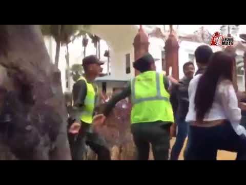 JUAN REQUESENS AGREDE A FEMENINA DE LA GUARDIA NACIONAL