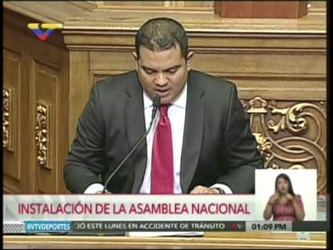 Instalación nueva AN: Diputados votan y eligen a Ramos Allup como presidente del Parlamento