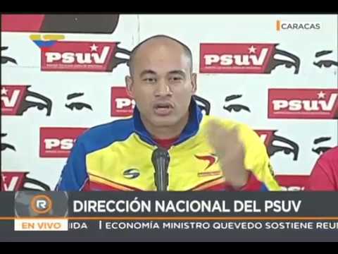 Héctor Rodríguez, Rueda de Prensa del PSUV, 15 mayo 2017