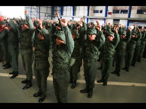 Presidente Maduro en la Base General Urdaneta en estado Zulia, 6 febrero 2019