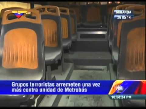 Unidad de Metrobus es incendiada en Altamira este 26/05/2014