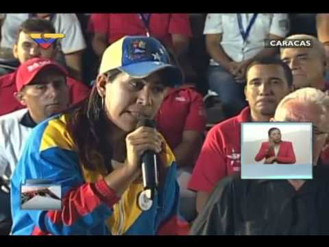 En Contacto con Maduro #51, parte 12/17, Consejo Presidencial de la Mujer, habla Anyelis González