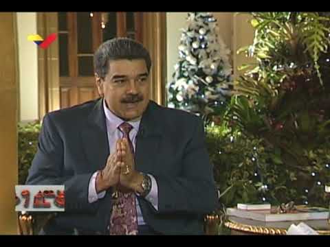 Presidente Nicolás Maduro es entrevistado por Ignacio Ramonet