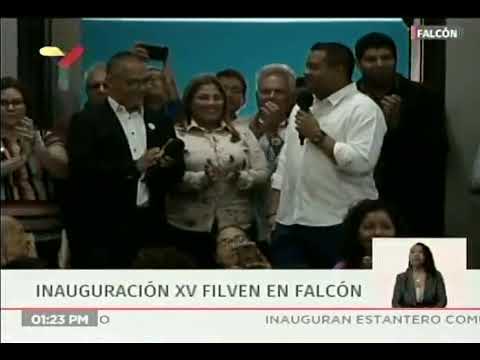 Inauguran XV Filven (Feria del Libro de Venezuela) en el estado Falcón