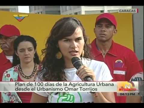 Presidente Maduro activa Plan 100 Días para la Siembra Urbana, 28 febrero 2016