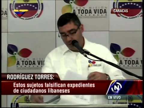 Rueda de prensa de Miguel Rodríguez Torres sobre pilotos, Cadivi, Italcambio, Bco Venezuela