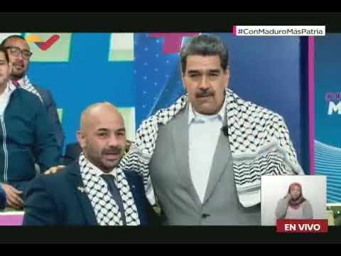 Maduro recibe a embajador de Palestina: El sionismo es una ideología más peligrosa que la nazi