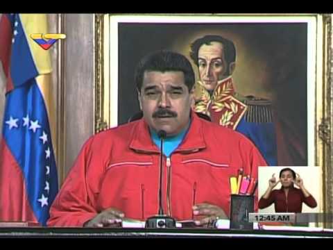 Discurso completo de Nicolás Maduro tras derrota en la Asamblea Nacional, 7 diciembre 2015