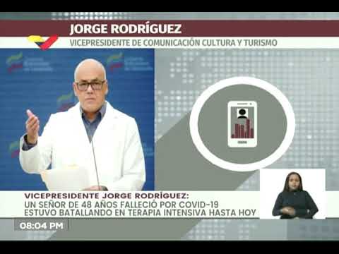 Reporte Coronavirus Venezuela, 03/07/2020: Jorge Rodríguez reporta 264 casos y 2 fallecidos