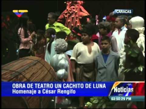 Niños se preparan para obra &quot;Un cachito de Luna&quot; a los 100 años de César Rengifo