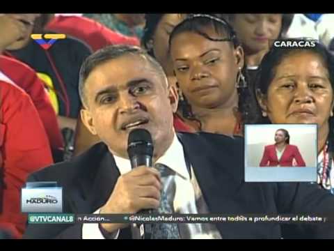 En Contacto con Maduro #51, parte 11/17, Consejos Presidenciales, habla Tarek William Saab