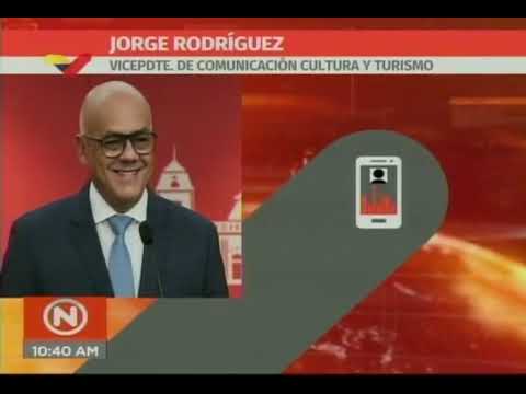 Jorge Rodríguez informa sobre falla eléctrica este miércoles 5:04 am
