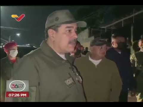 Maduro desde El Castaño, estado Aragua, este 17 octubre de 2022 en la noche
