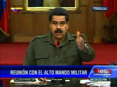 Presidente Nicolás Maduro este 3 de junio sobre Colombia y su ingreso a la OTAN