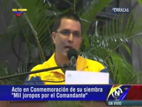 Joropo declarado Patrimonio Cultural venezolano: Vicepresidente Jorge Arreaza lee decreto