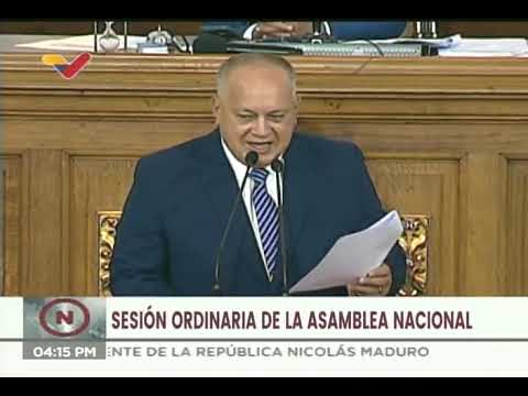 Diosdado Cabello presenta nueva ley del Sistema de Justicia en la Asamblea Nacional, 31 mayo 2022