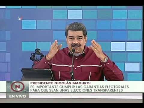 Presidente Maduro propone debate de candidatos y responde a la Unión Europea sobre elecciones 6-D