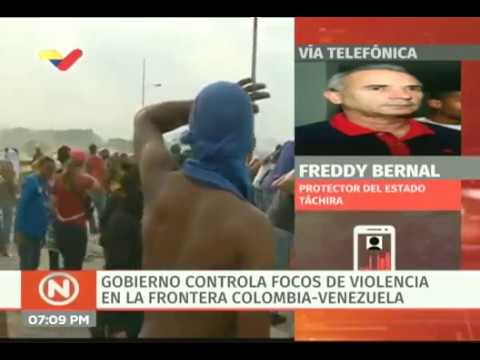 Freddy Bernal: 42 heridos dejaron escaramuzas y disturbios de la oposición en Táchira