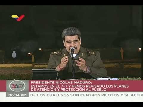 Presidente Maduro se reúne con el Estado Mayor Superior de la FANB, 23 octubre 2020