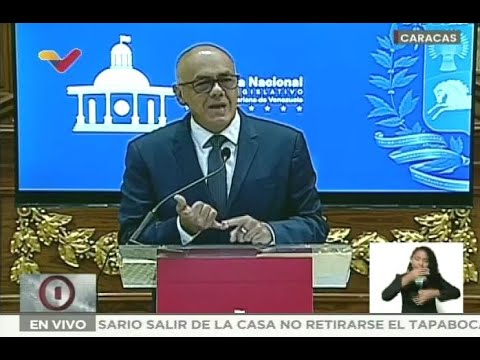 Jorge Rodríguez, rueda de prensa este 3 de mayo de 2021 sobre Operación Gedeón