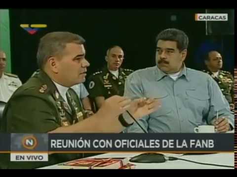 Presidente Maduro en encuentro con Oficiales en la Academia Militar, 15 junio 2018