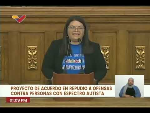 Debate en Asamblea Nacional sobre alcalde Ernesto Paraqueima y mural para niños con Asperger/Autismo