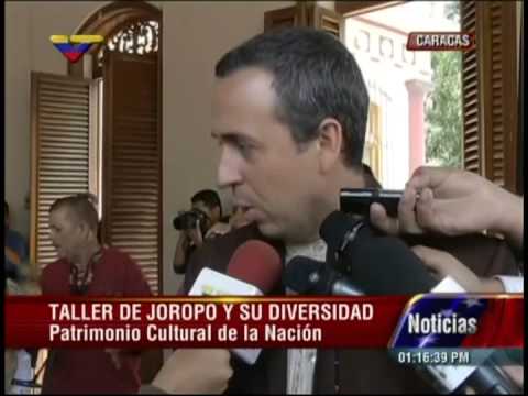 Ministro Fidel Barbarito en Taller &quot;Joropo y su Diversidad&quot; este 7/04/2014