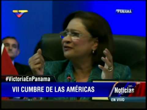 Cumbre Américas 2015: Primera Ministra de Trinidad y Tobago pide derogar decreto de Obama