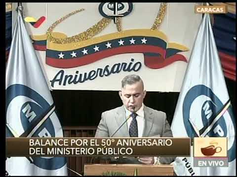 Fiscal General venezolano, balance de actuaciones del Ministerio Público en 50 aniversario