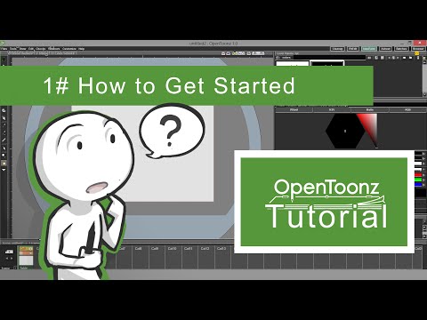 OpenToonz Tutorial #1 - How to Get Started