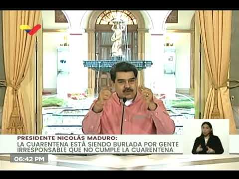 El DURO llamado de Maduro a acatar la cuarentena luego de que trocheros infectaran a comunidad pemón