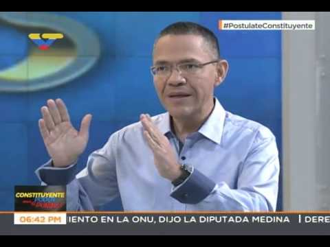 Ernesto Villegas, presidente de VTV, sobre marcha opositora hasta el canal este viernes