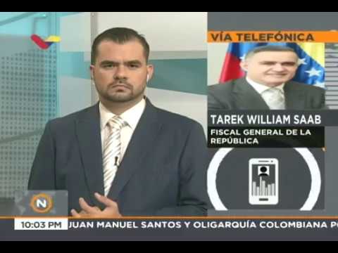Tarek William Saab: Tres Fiscales fueron asignados para investigar atentado contra Nicolás Maduro