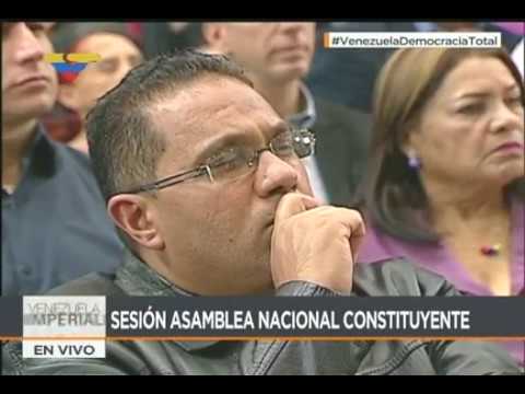 Maikel Moreno ante la Asamblea Constituyente propone incrementar penas a 50 años