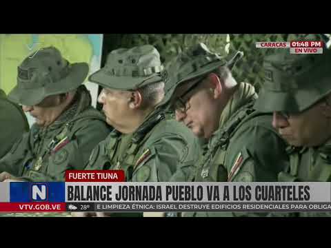 Vladimir Padrino, balance de jornada &quot;El Pueblo va a los cuarteles&quot;, 14 septiembre 2025