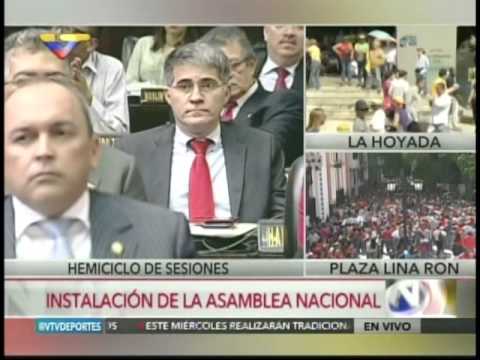 Diputado Héctor Agüero inicia Instalación nueva Asamblea Nacional 2016