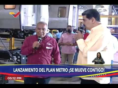 Maduro sobre el Metro de Caracas: Anuncian inicio de plan especial de recuperación con $150 millones