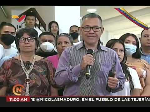 Festival Mundial de Poesía solidario con Las Tejerías: Rueda de prensa de Ernesto Villegas y poetas