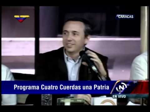 Fidel Barbarito en el programa Cuatro Cuerdas una Patria