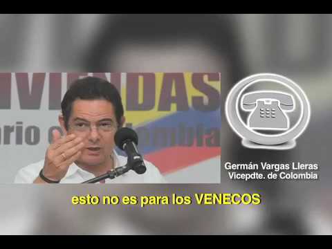 Declaraciones de Germán Vargas Lleras