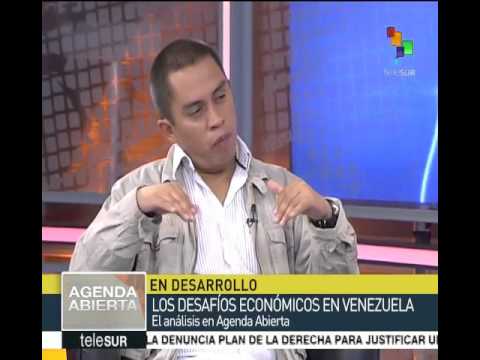 Luis Salas, vicepresidente de economía venezolano, entrevista en Telesur
