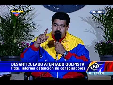 Maduro: Iban a usar avión Tucano para ataque golpista contra Miraflores y Telesur