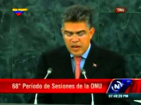 Discurso del canciller venezolano Elías Jaua en la Asamblea General de la ONU