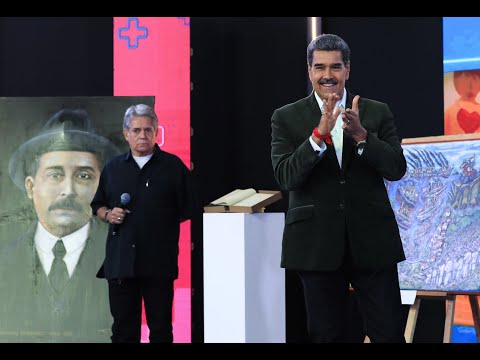 Muestran en Con Maduro+ obras dedicadas a José Gregorio Hernández que se exhiben en el Maccar