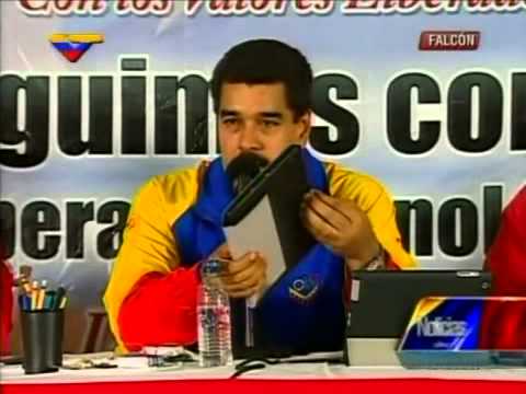 Maduro al presentar nueva tableta VIT: &quot;Me dicen Maburro, ¿quién sabe q me habrán visto?&quot;