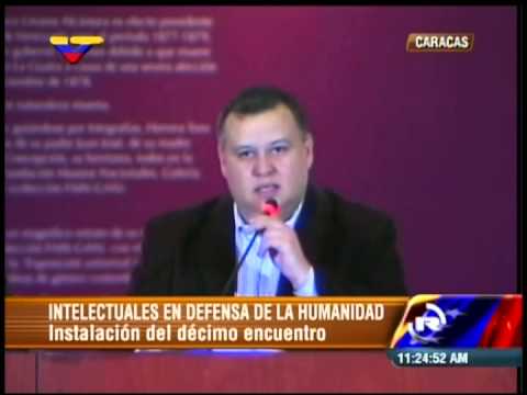 X Encuentro Red Intelectuales: Reinaldo Iturriza, ministro de Cultura